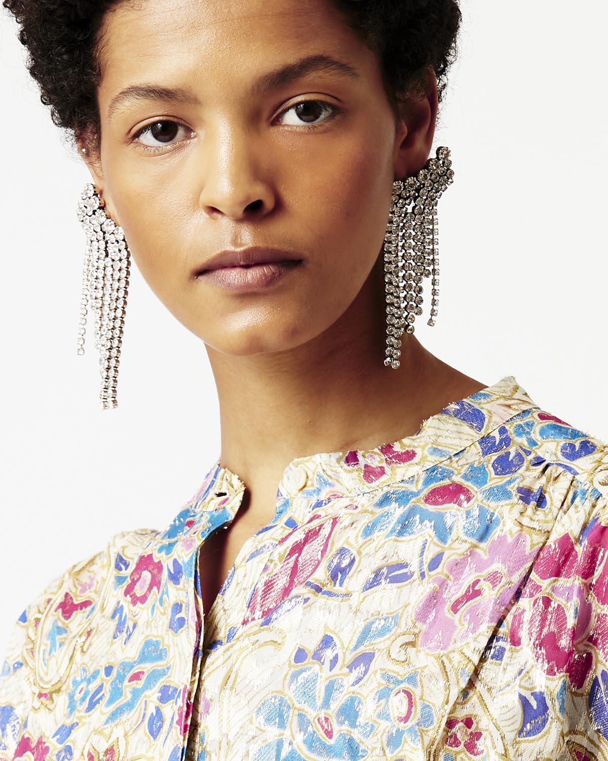Boucles d'oreilles a wild shore Woman Transparent 2