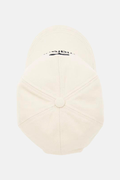 Casquette en toile à logo brodé tyronyh - Écru et noir - Man - 4