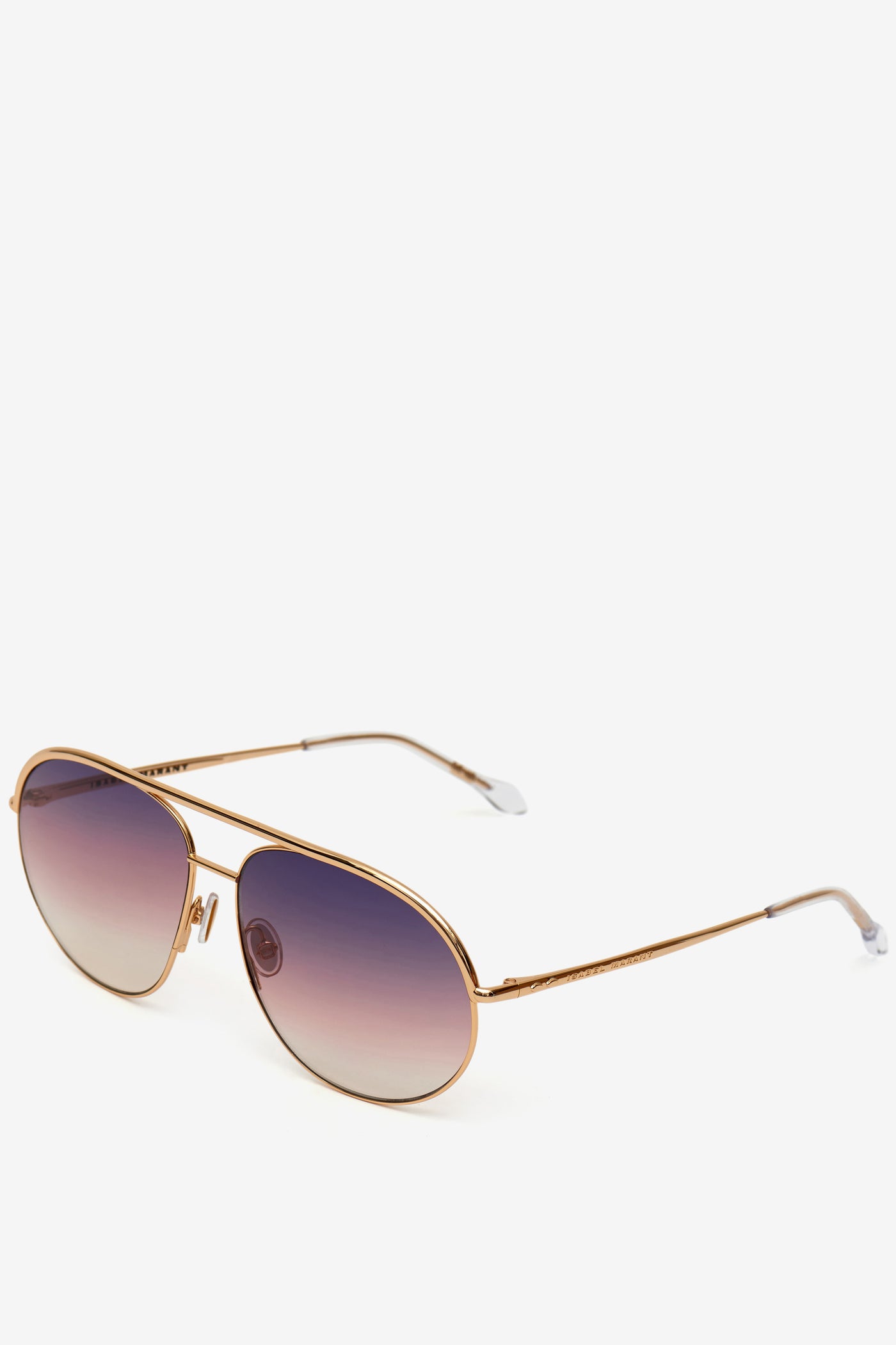 タイモ アビエーターサングラス - Pink gold-gray pk be s - Woman - 3