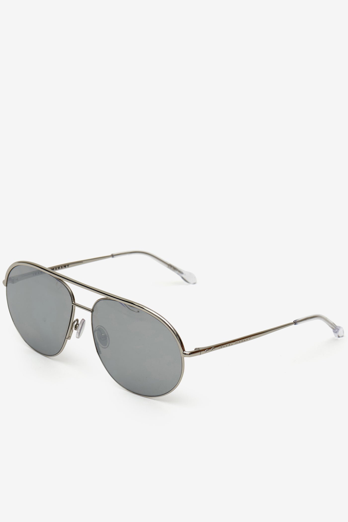 タイモ アビエーターサングラス - Shiny pall/silver mirror - Woman - 2