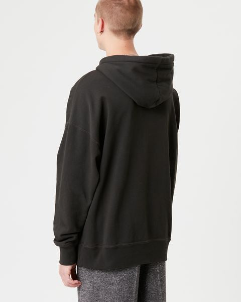 Sweatshirt miley Man Noir délavé 3