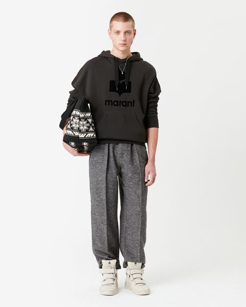 Sweatshirt miley Man Noir délavé 4