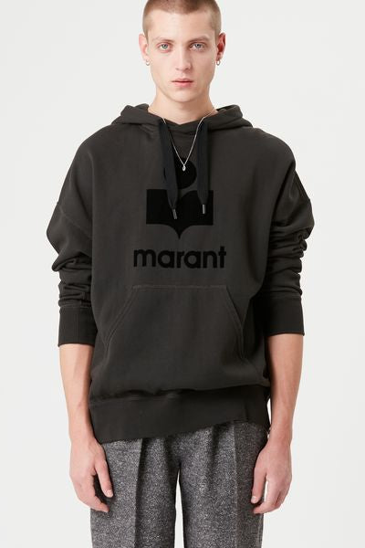Miley logo hoodie sweatshirt - Black - Man - 4
