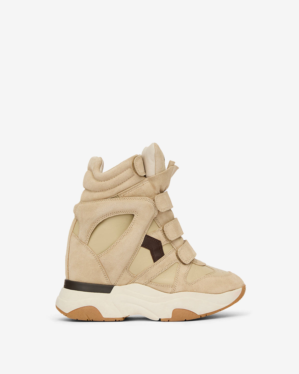 Balskee sneakers Woman Ecru - chocolate 1