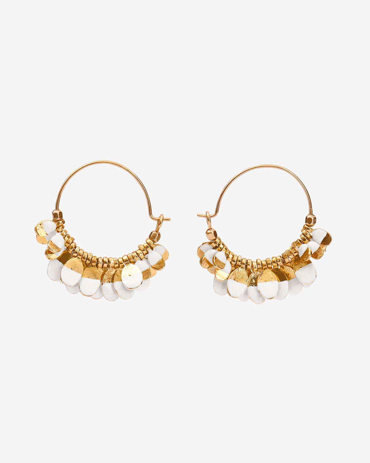 Boucles d'oreilles casablanca Woman Écru 1