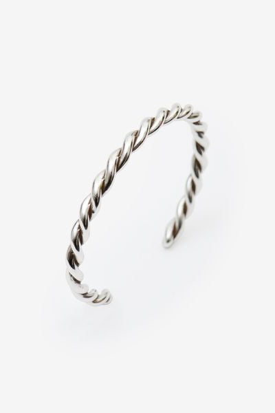 Idealist interlaced metal bracelet - Silver - Man - 5