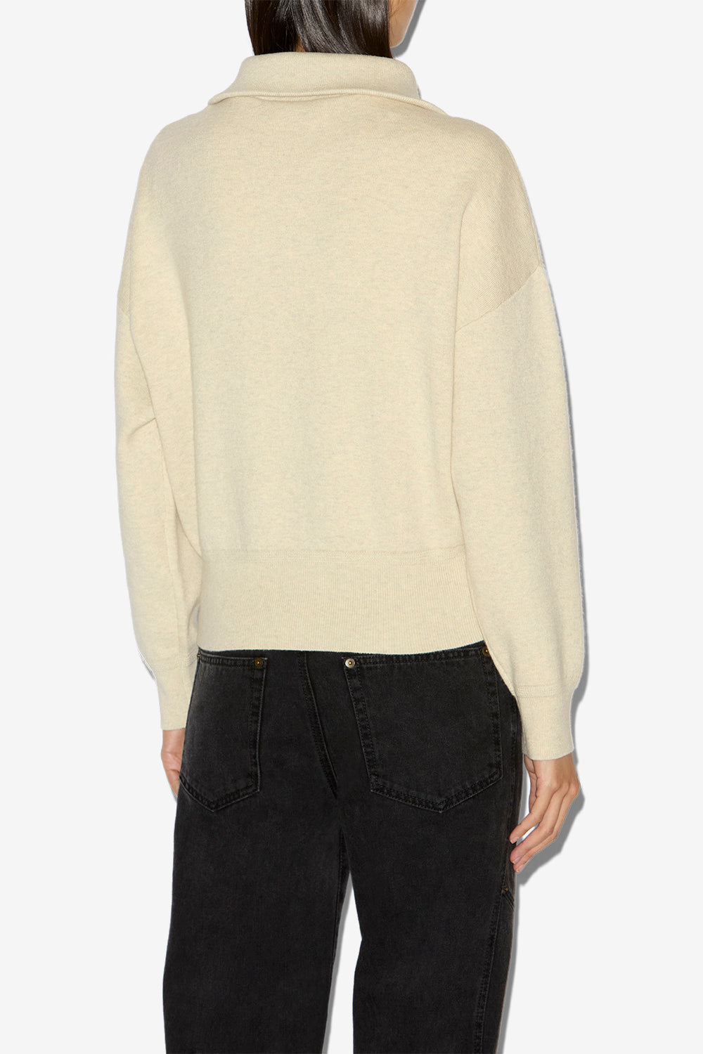 Axelle zip-front knit cardigan - Light gray - Woman - 5