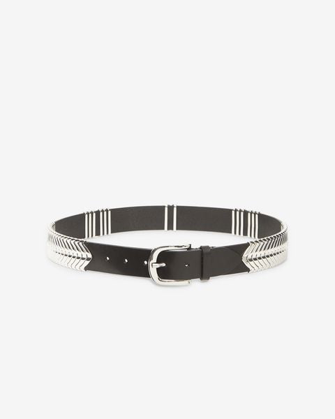 Gürtel tehora Woman Black and silver 6
