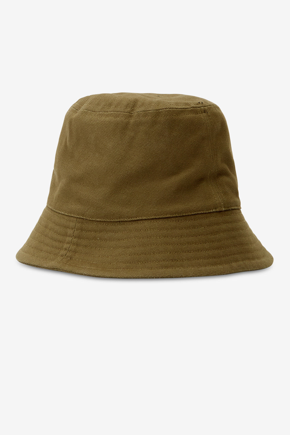 Haley embroidered bucket hat with logo - Khaki-ecru - Woman - 2