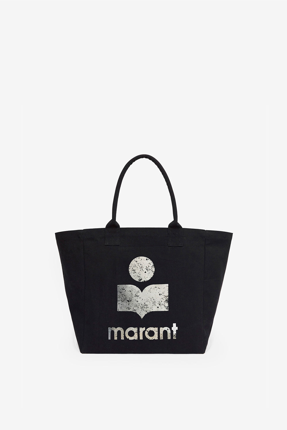 Yenky logo-embroidered tote bag in canvas - Black - Woman - 1
