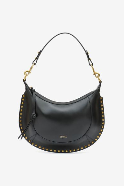 Naoko studded leather bag - Black - Woman - 2