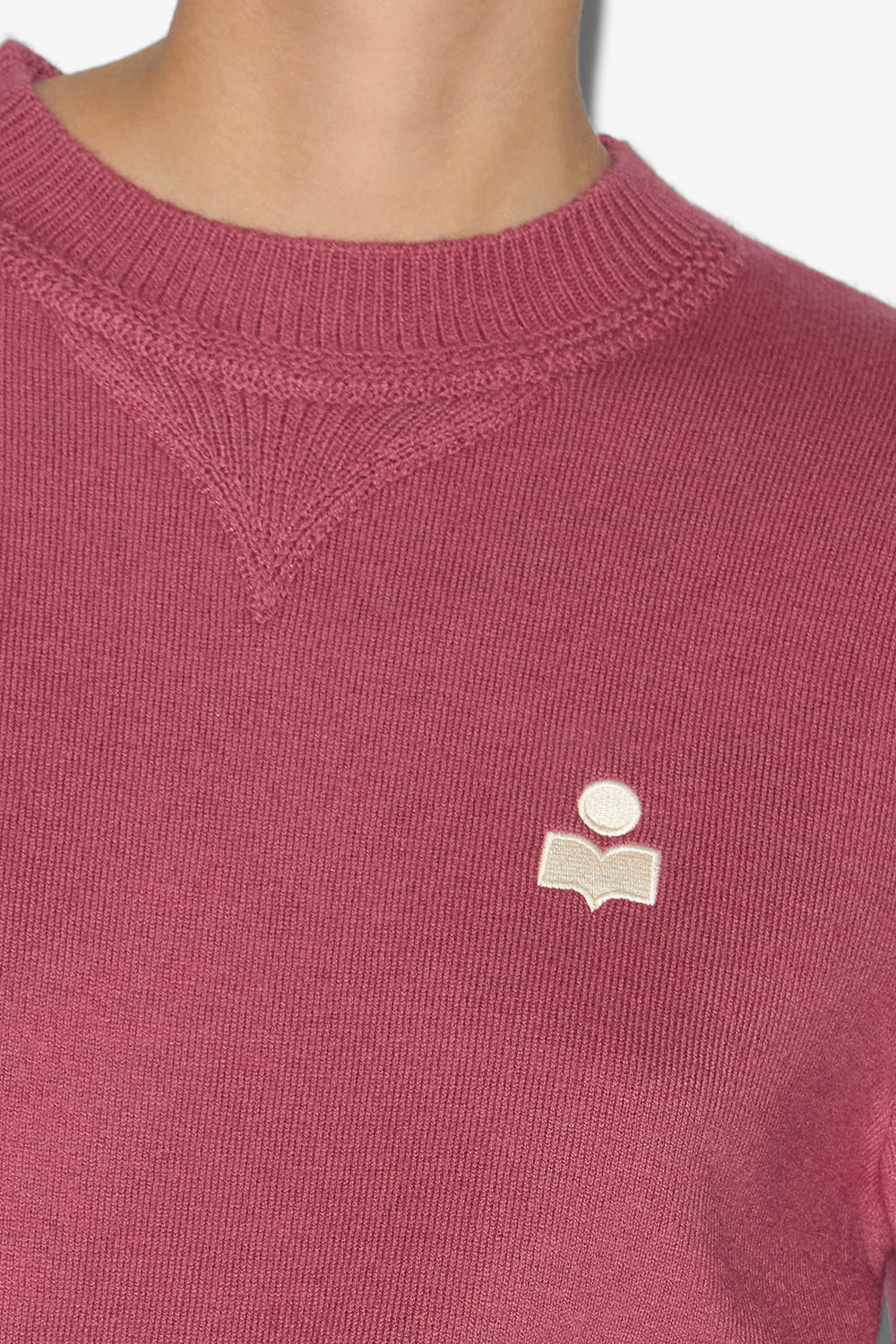 Kelaya fine knit blend sweater - Antique pink - Woman - 3