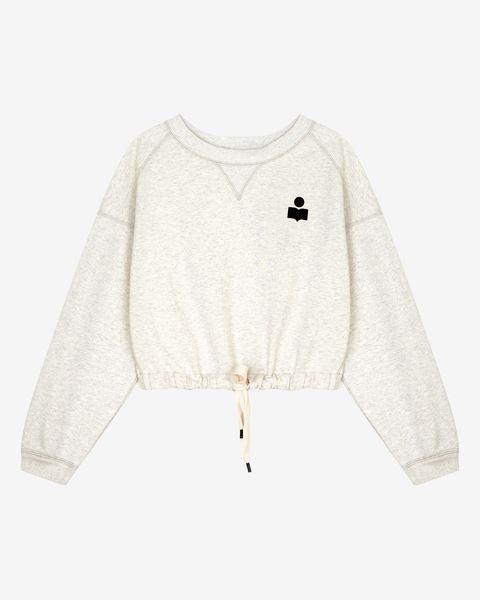 Margo sweatshirt Woman Ecru 1