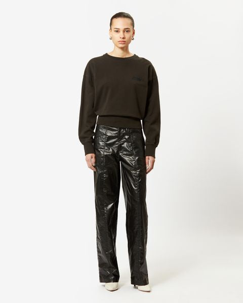 Sweatshirt shad Woman Noir délavé 10