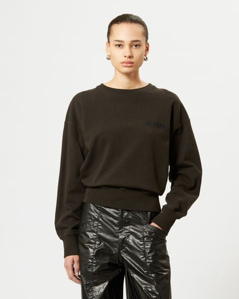 Sweatshirt shad Woman Noir délavé 11