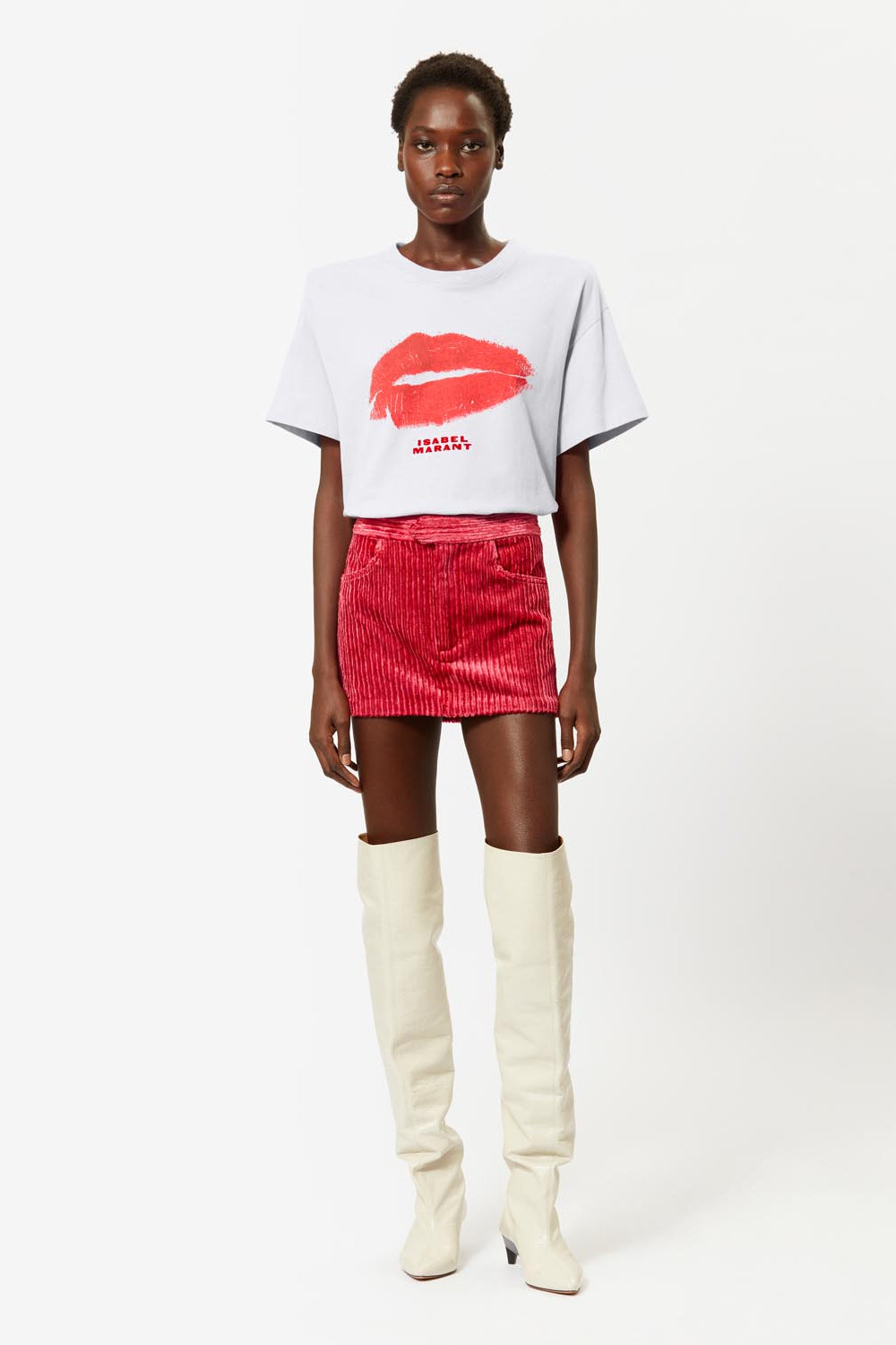 Cotton tee-shirt ben - White - Woman - 2