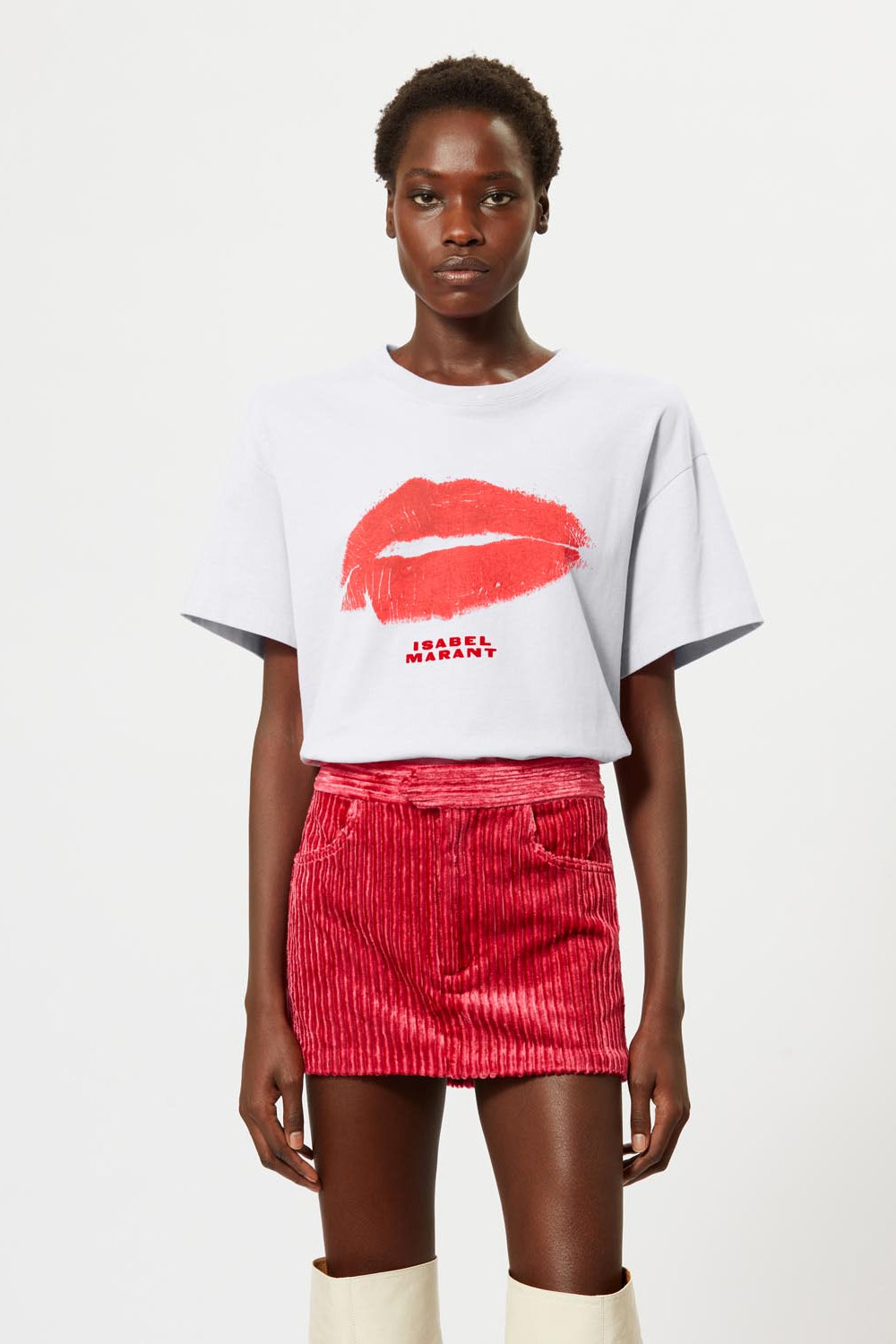 Cotton tee-shirt ben - White - Woman - 4