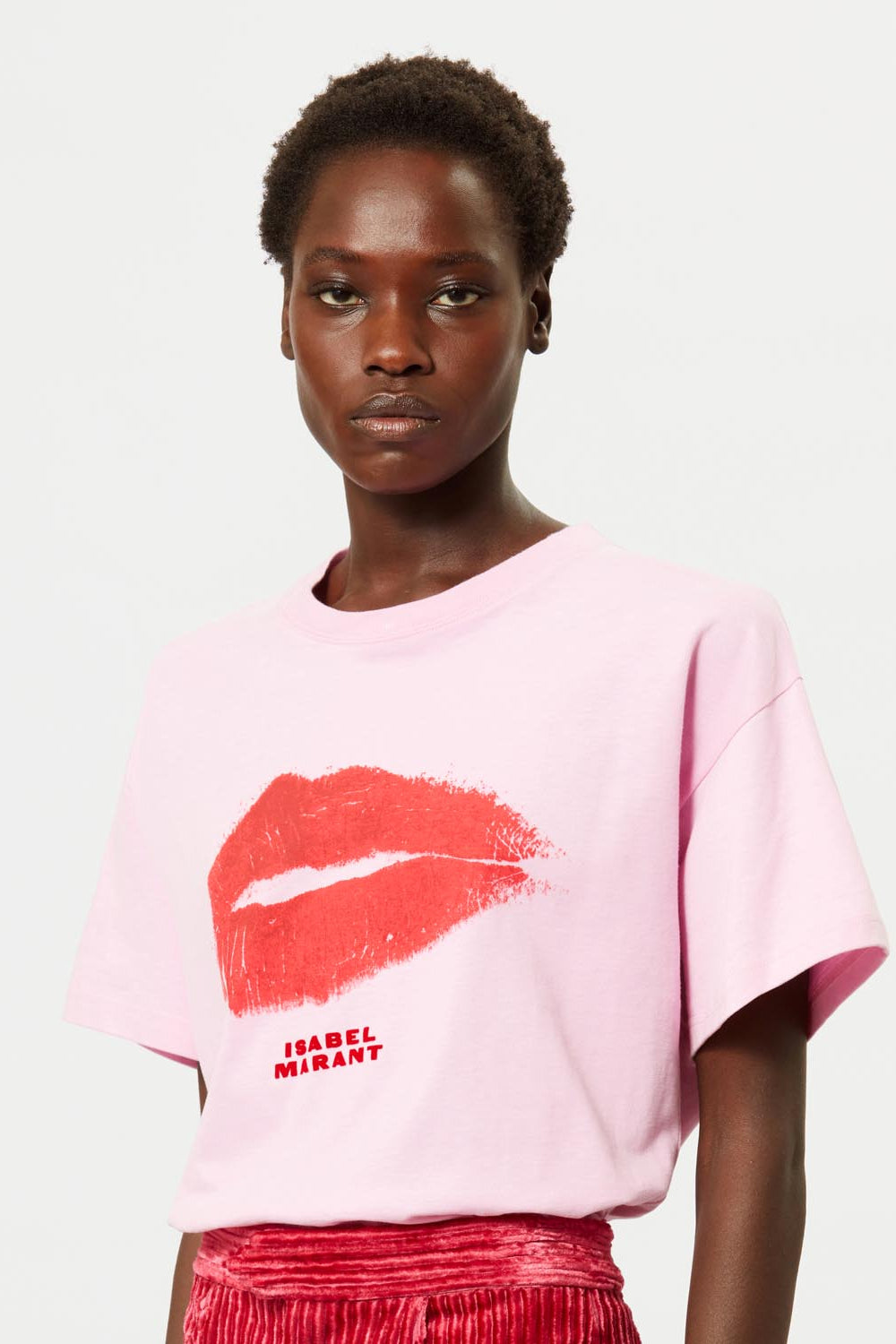 Cotton tee-shirt ben - Pink - Woman - 3