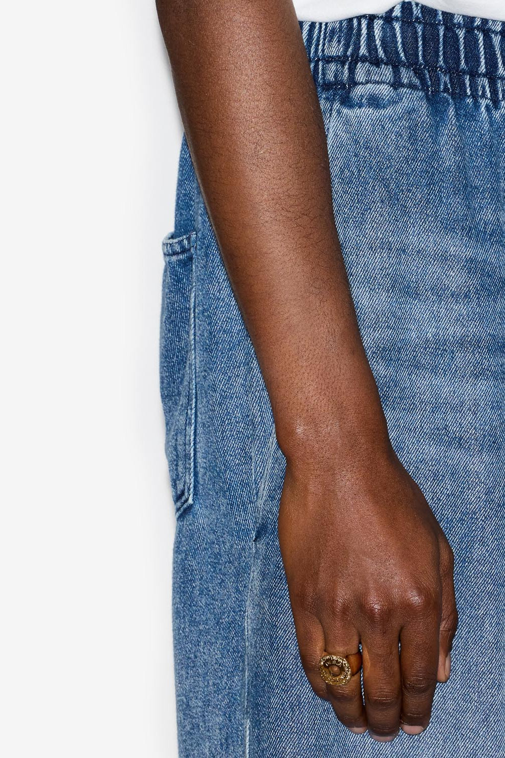 Desir man gold-finish brass ring - Gold - Man - 2