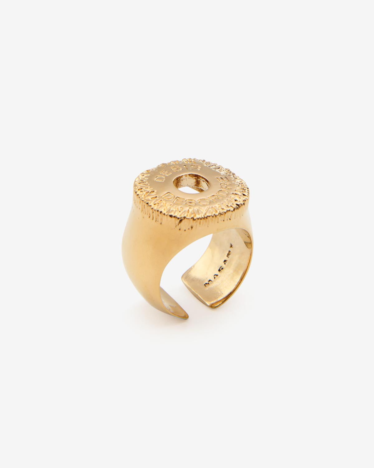 Anillo desir man Man Dorado 2