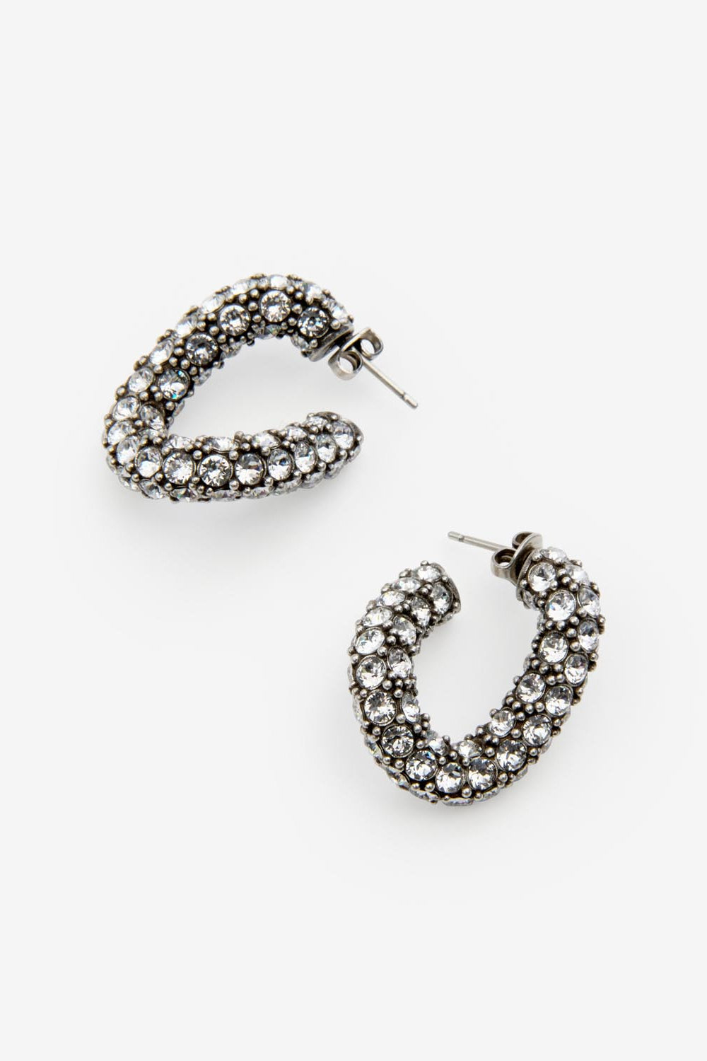 Boucles d'oreille funky ring - Argenté - Woman - 3