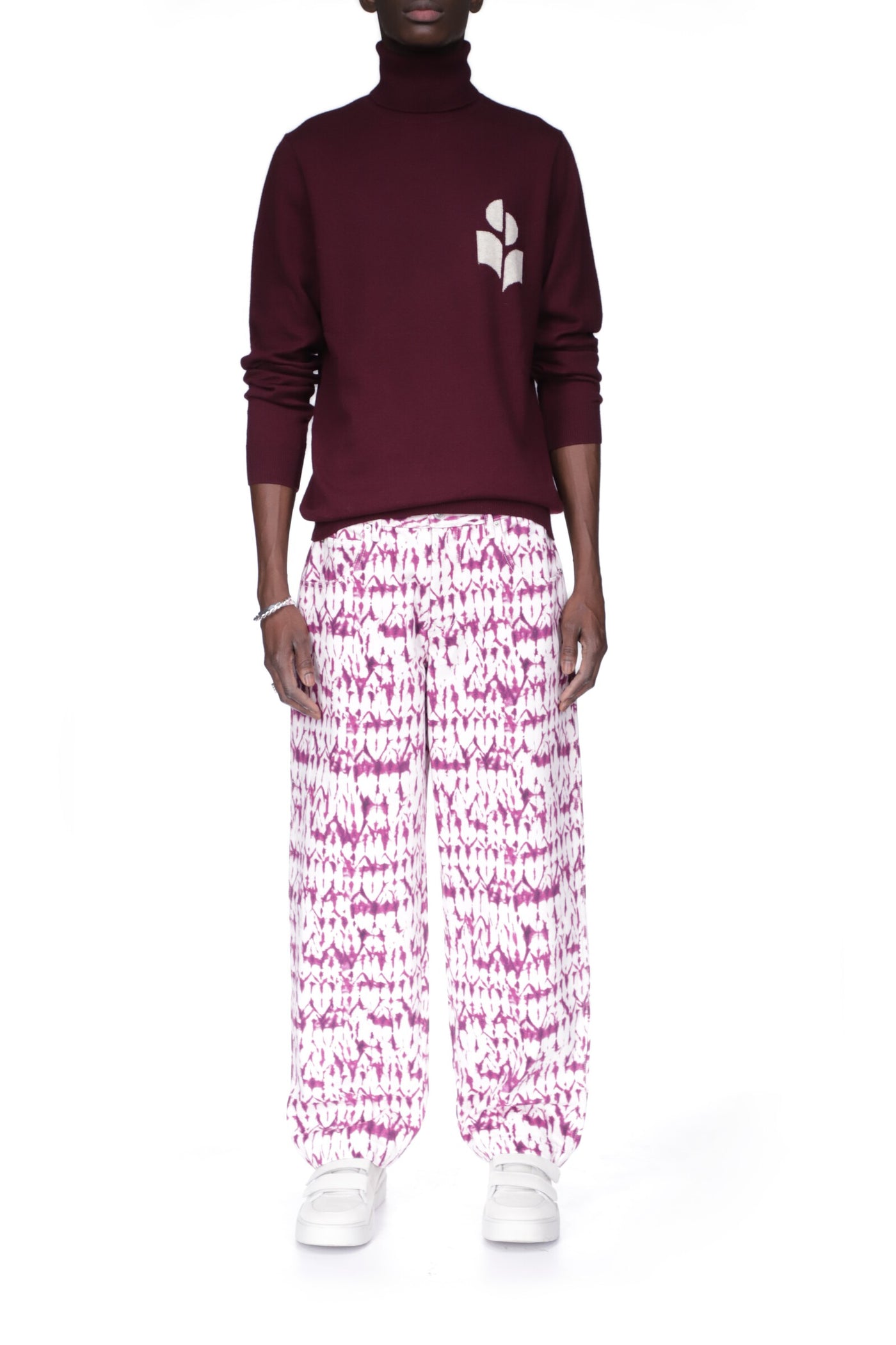 Idealist interlaced metal bracelet - Silver - Man - 7