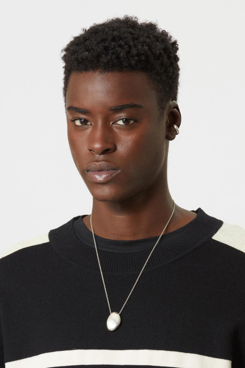 Perfect day man necklace - Silver - Man - 4