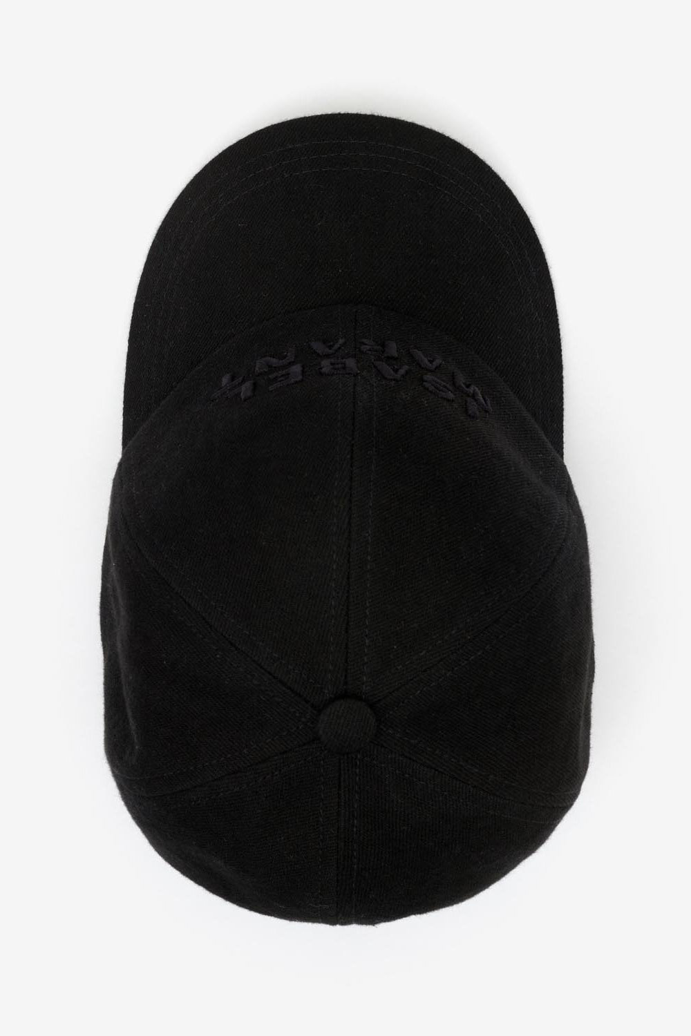 Berretto tyron in tela con logo ricamato - Black-black - Woman - 4