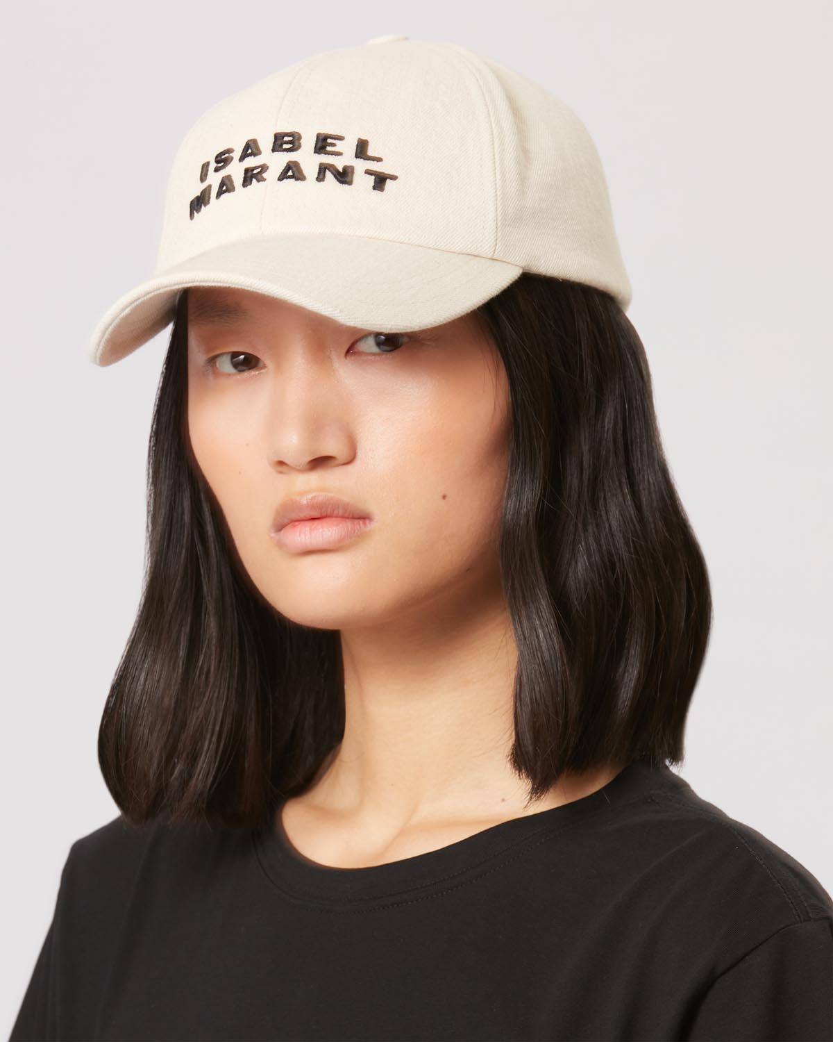 Gorra tyron Woman Ecru and black 3