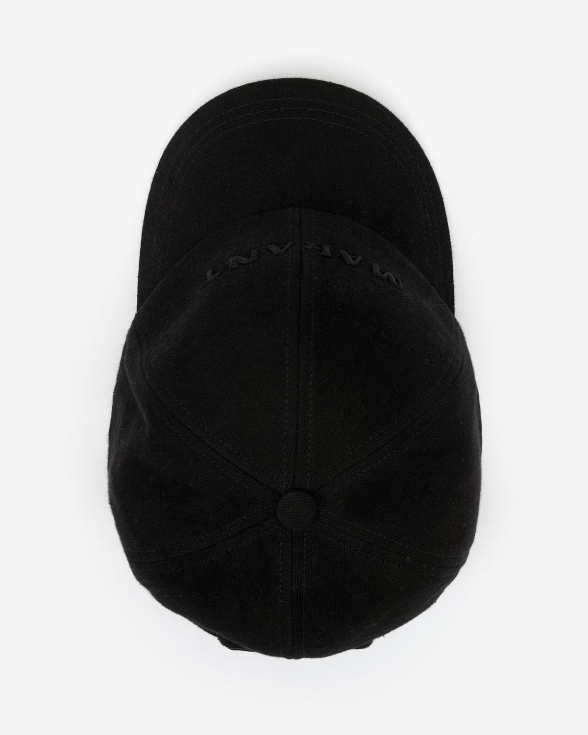 Tyron ロゴ キャップ Man Black-black 1