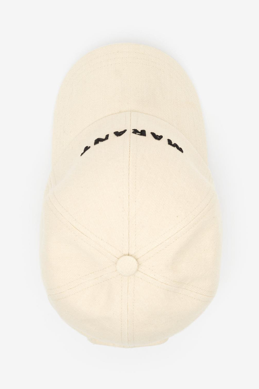 Casquette en toile à logo brodé tyron - Écru et noir - Man - 5