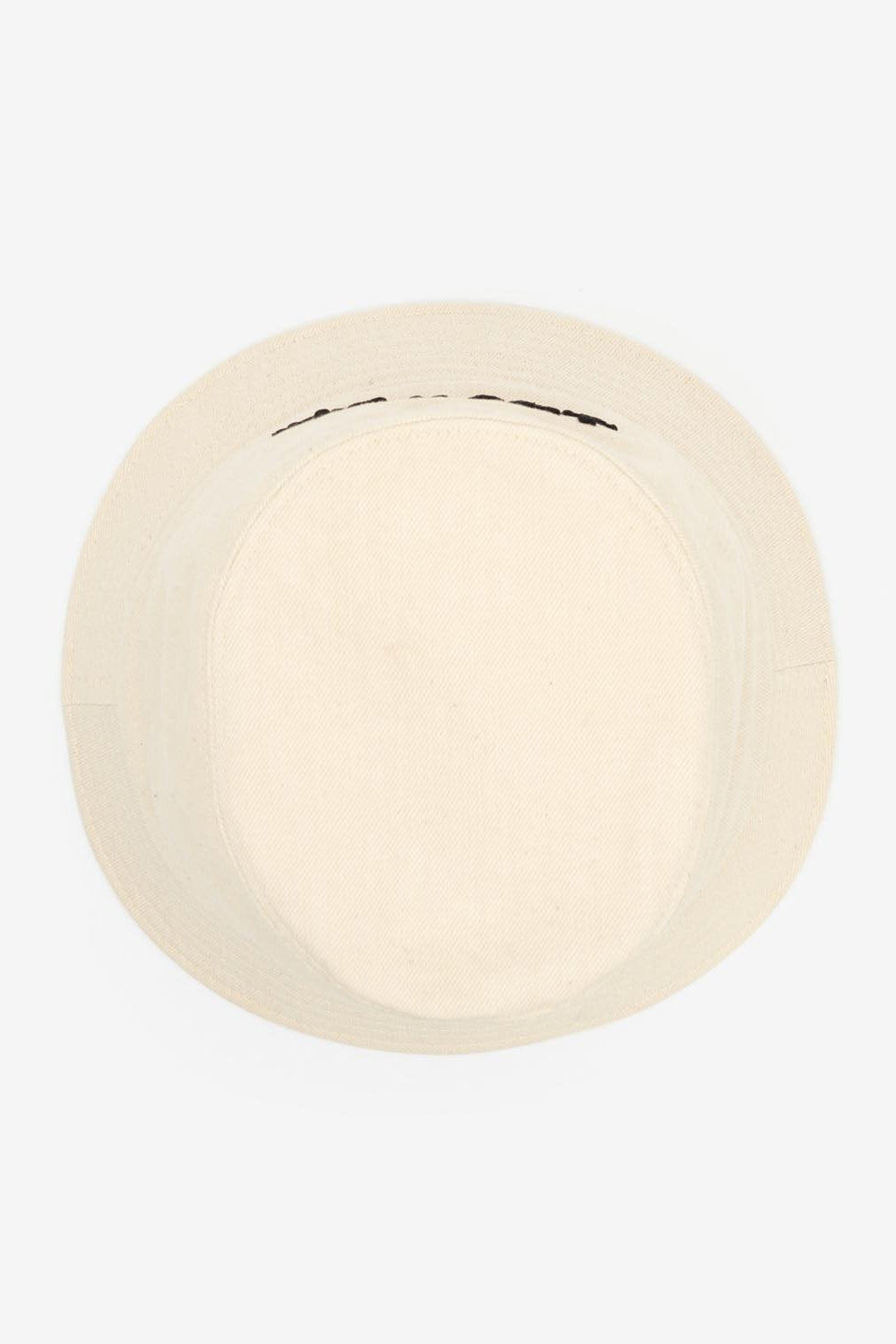 Bob à logo brodé haley - Écru et noir - Woman - 5