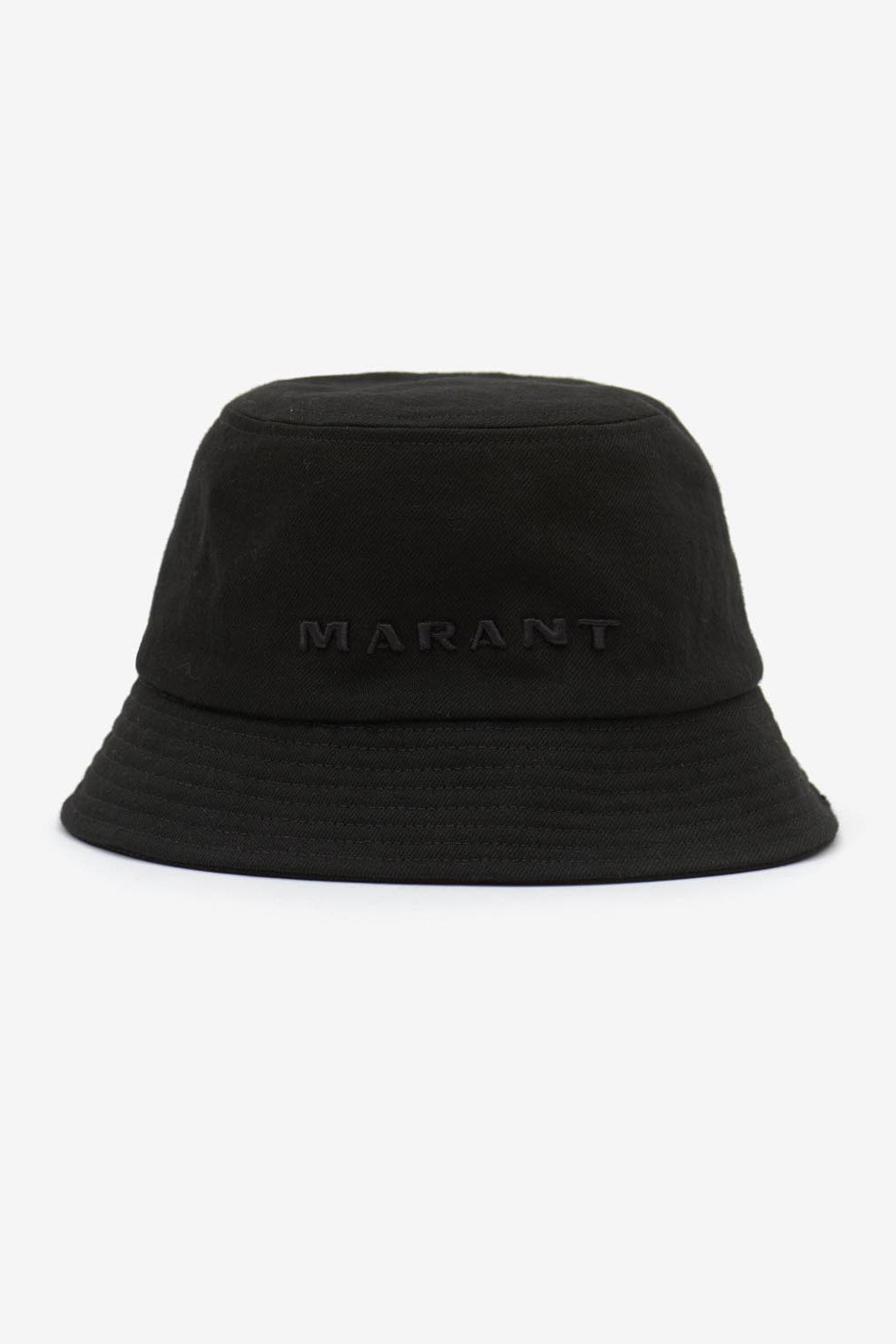 Sombrero bob con logotipo bordado haley - Black-black - Man - 2