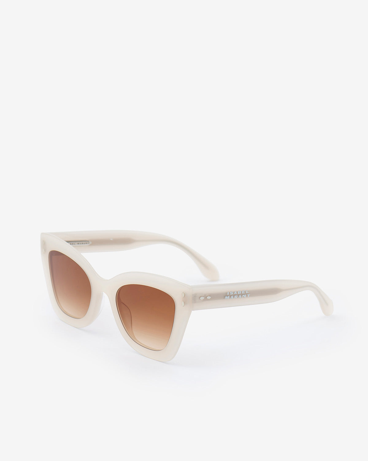 Louny 선글라스 Woman Ivory-brown shaded 2