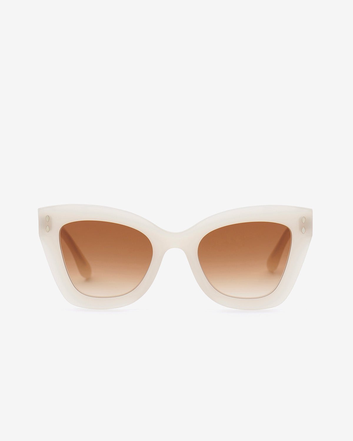 Louny 선글라스 Woman Ivory-brown shaded 1