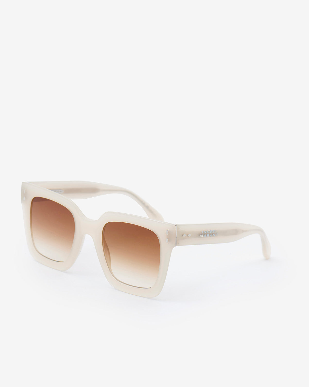 Ekly sunglasses Woman Ivory-brown shaded 2