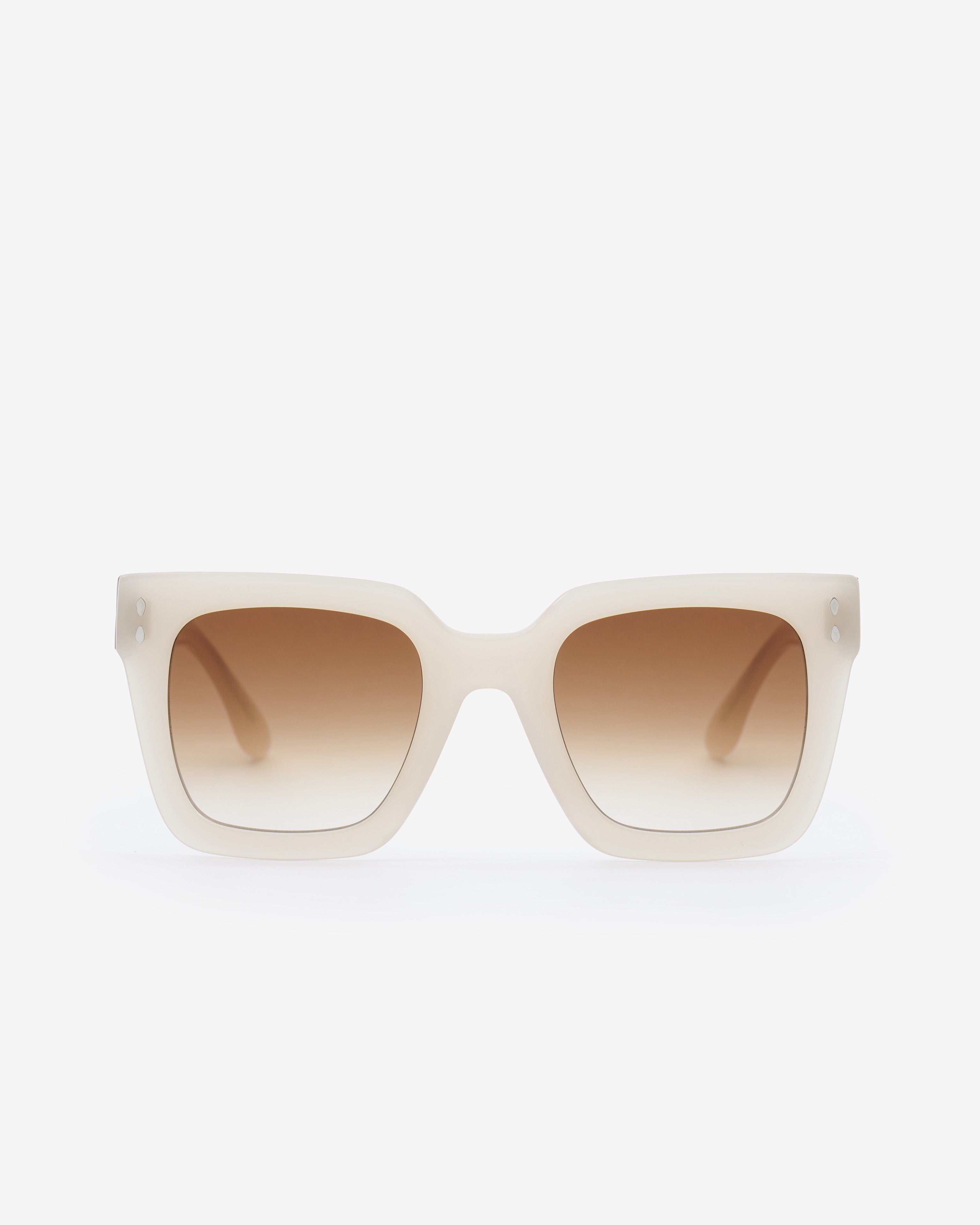 Ekly sunglasses Woman Ivory-brown shaded 1