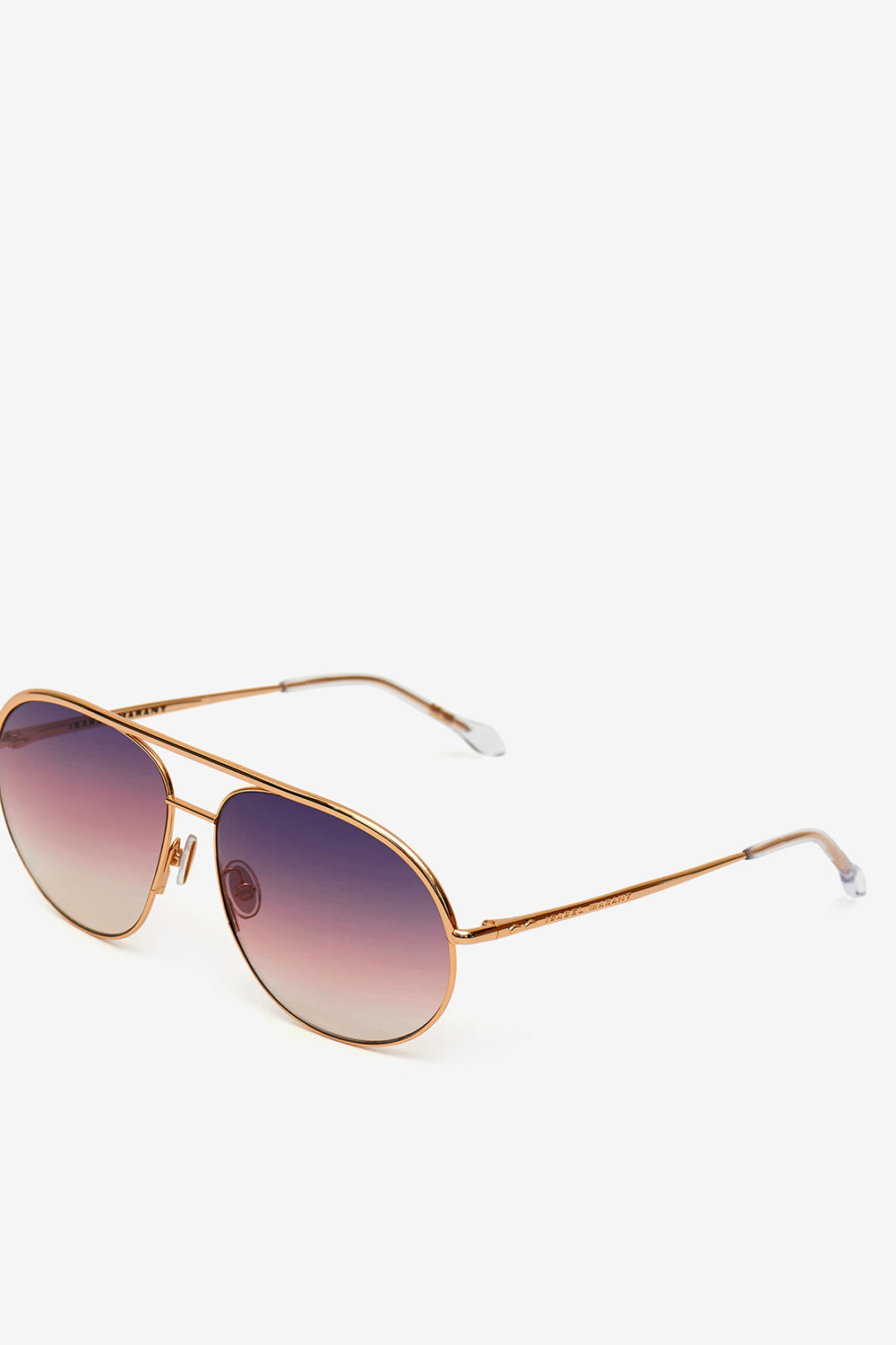 タイモ アビエーターサングラス - Pink gold-gray pk be s - Woman - 4