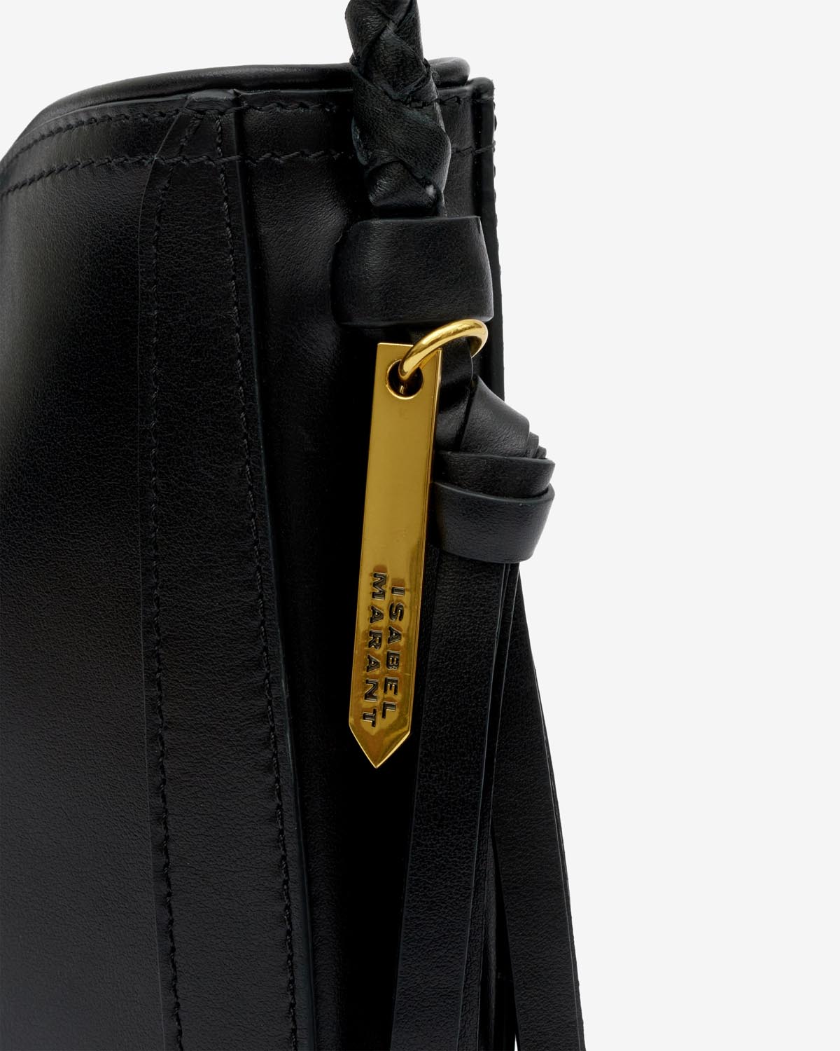 Vigo borsauette borsa a spalla in pelle Woman Nero 7