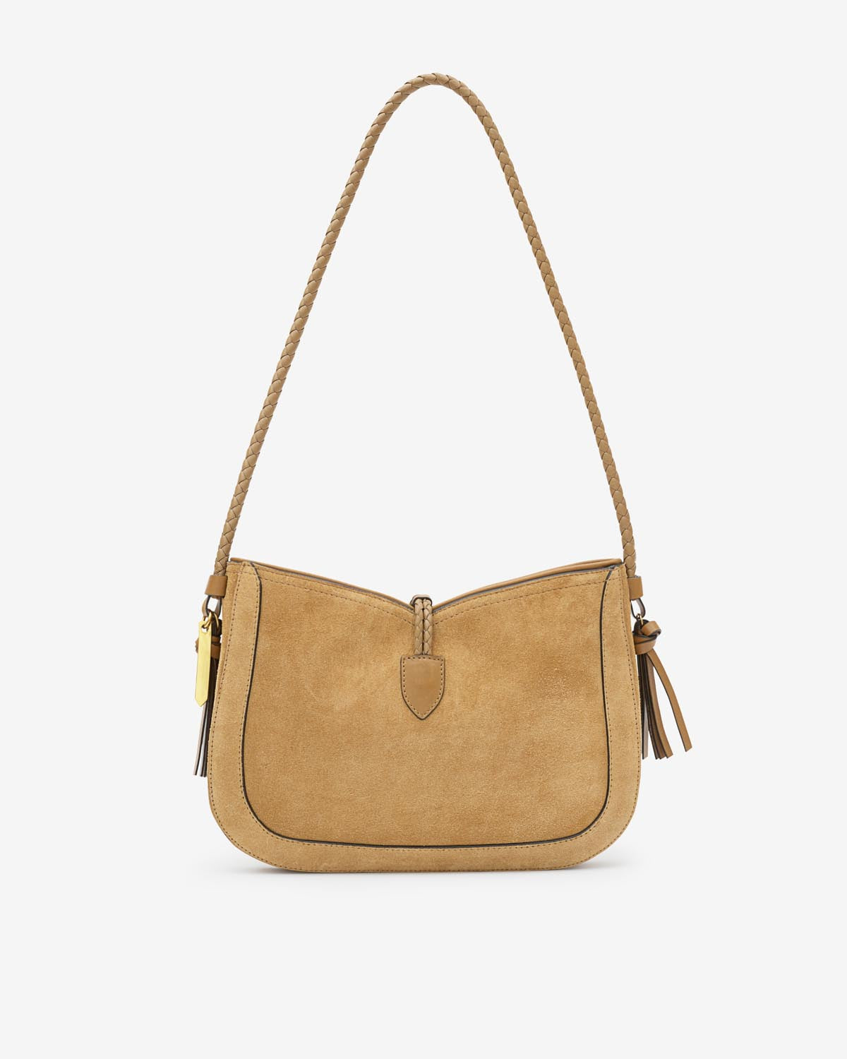 Vigo borsauette borsa a spalla in camoscio Woman Camel 2