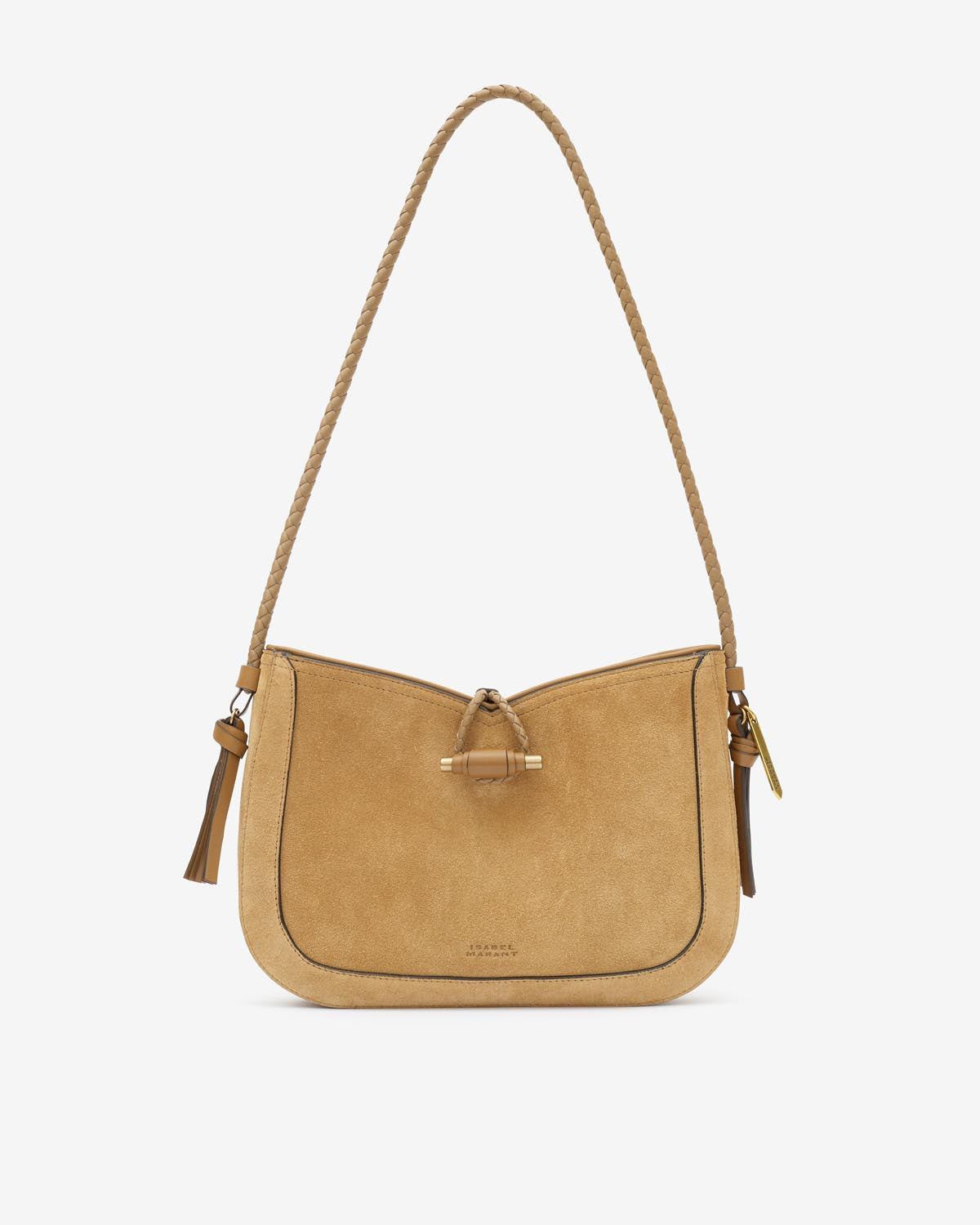 Vigo borsauette borsa a spalla in camoscio Woman Camel 4