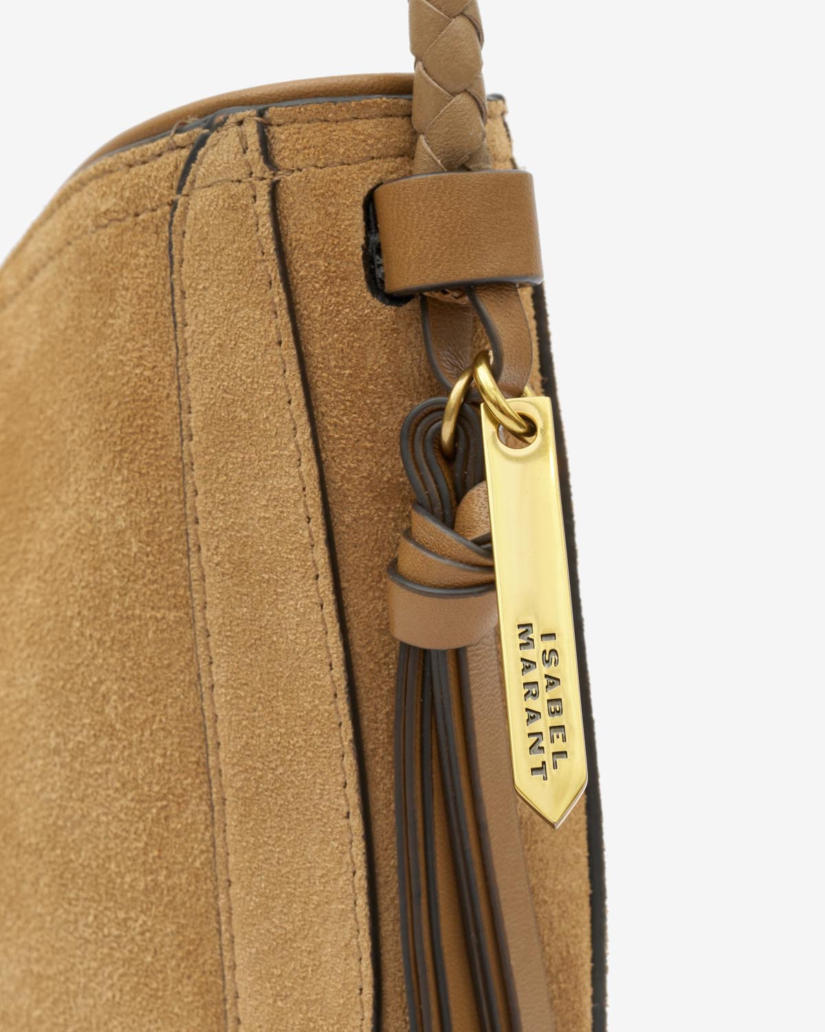 Vigo borsauette borsa a spalla in camoscio Woman Camel 5