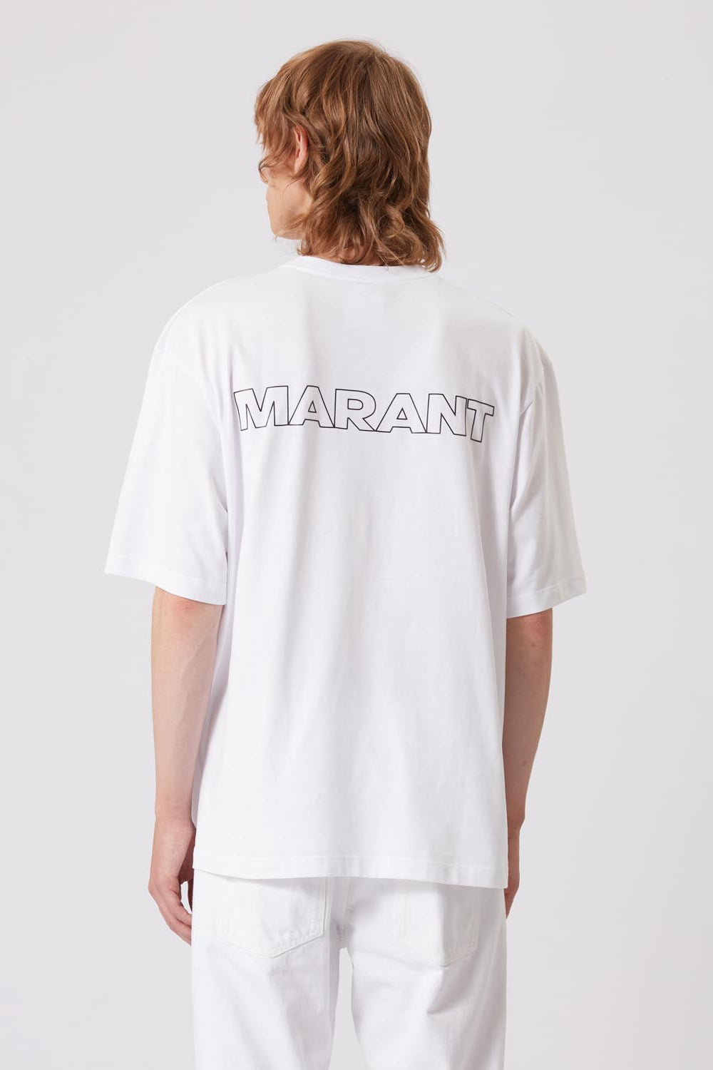 Guizy "marant" 코튼 티셔츠 - 하얀색 - Man - 5