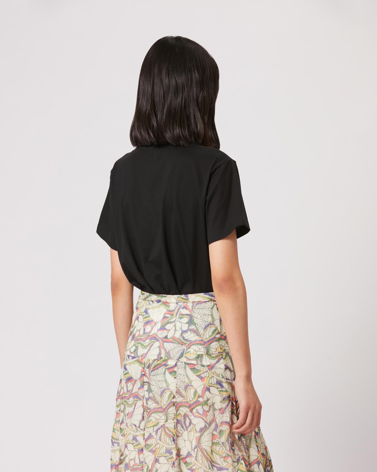 Vidal tee-shirt Woman Black 3