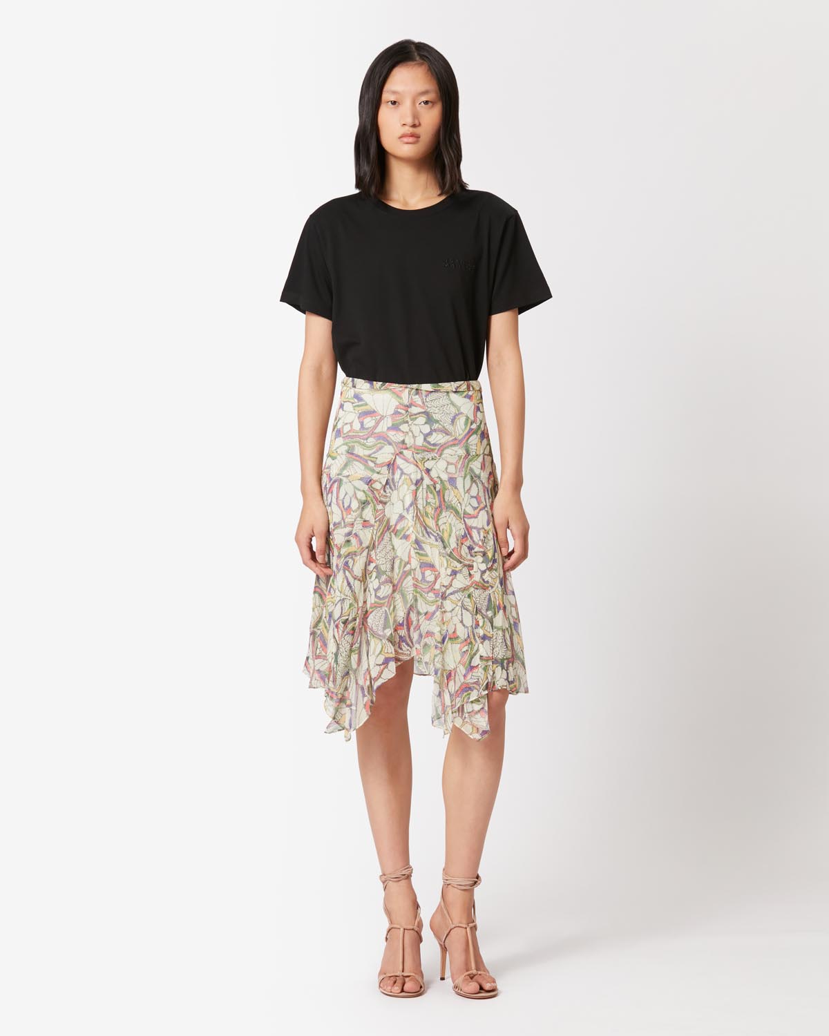 Vidal tee-shirt Woman Black 4