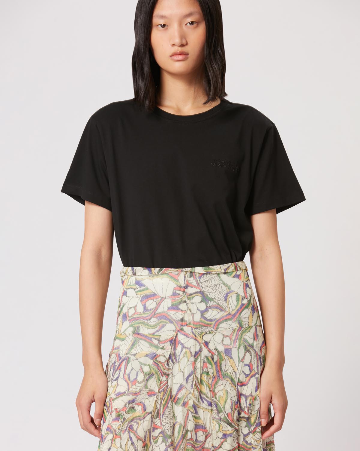 Vidal tee-shirt Woman Black 5