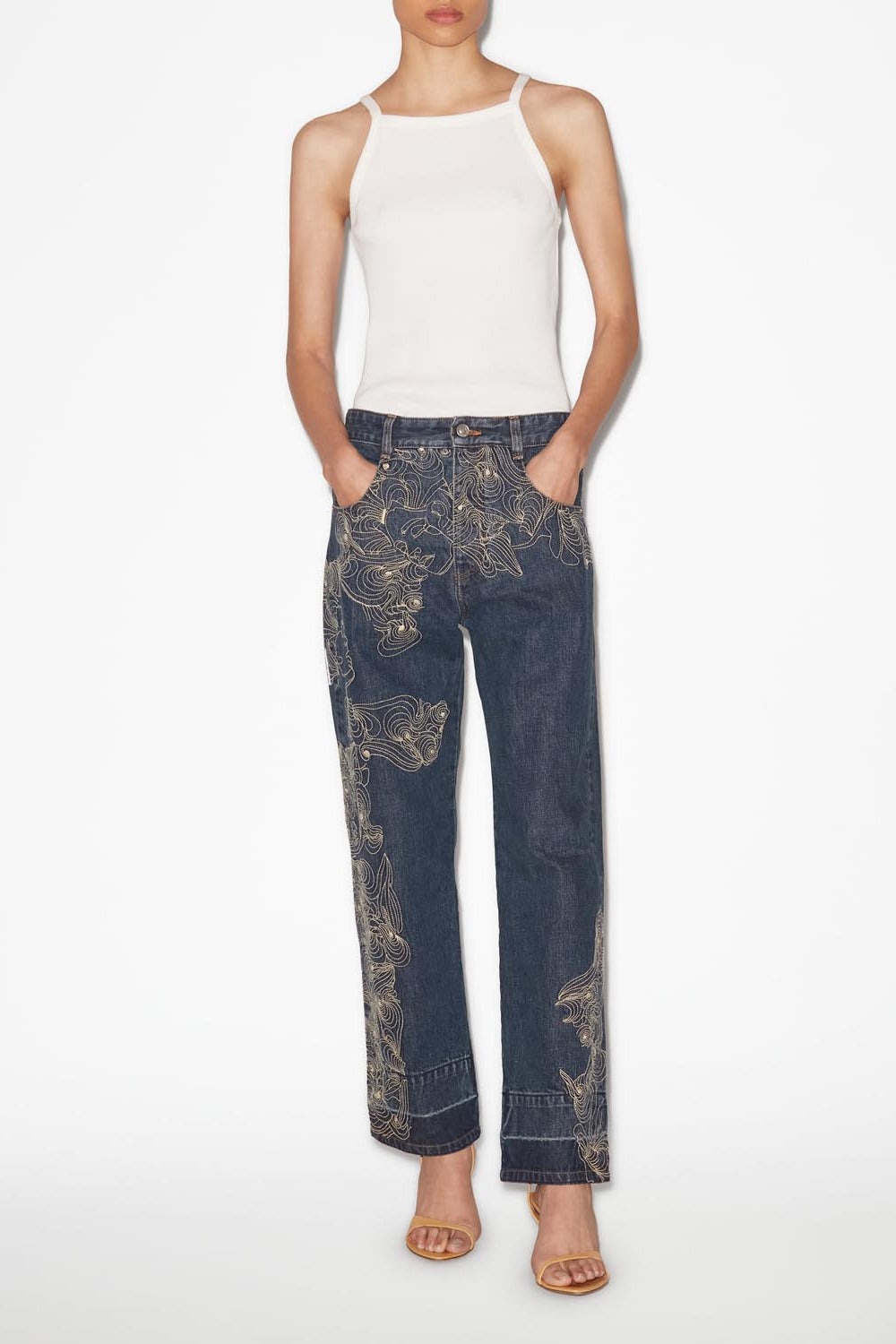 Tirza slim-fitting jersey t-shirt - White - Woman - 3