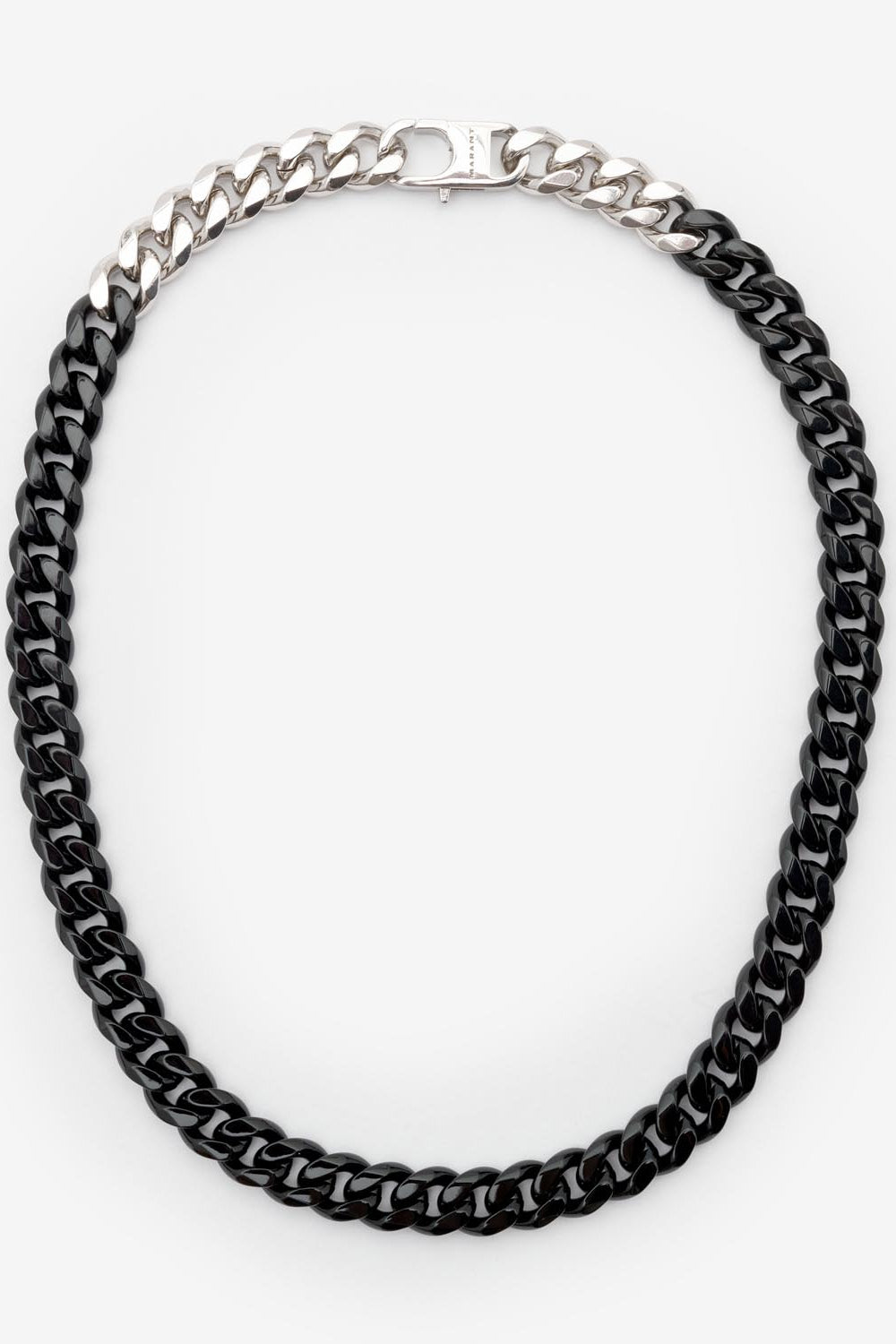 Collar andrea - Black and silver - Man - 1