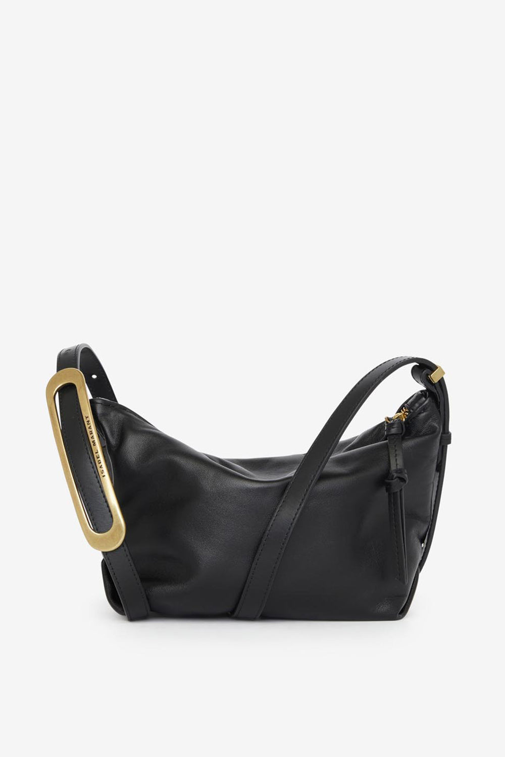 Leyden mini bag in lambskin leather - Black - Woman - 3