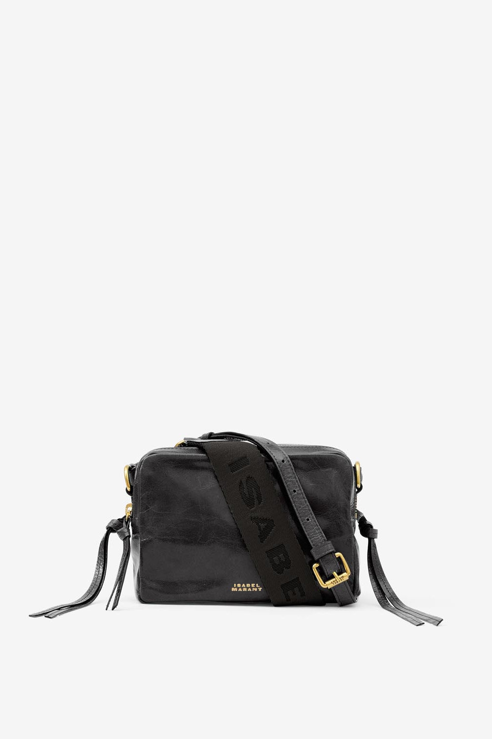 Wardy camera soft leather bag - Black - Woman - 2